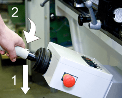 IRS Werkzeugmaschinen - Manual straightening press